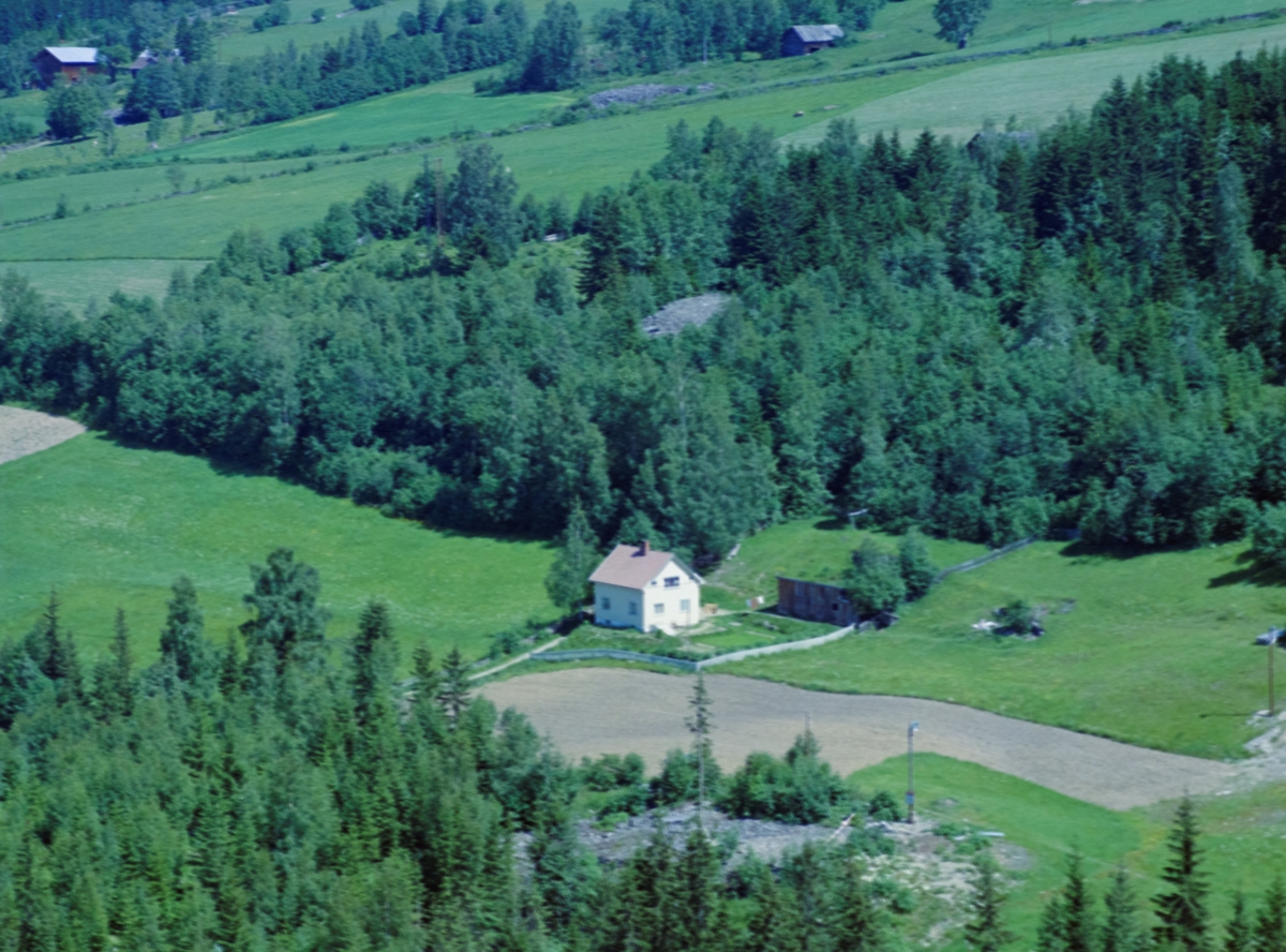 Flyfoto, Lillehammer, Søre Ål, Nordeng, senere Jean Heibergs veg 25A