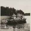 Signaltrupperna, S2, 1950. Kompaniafton vid Gellsjön.