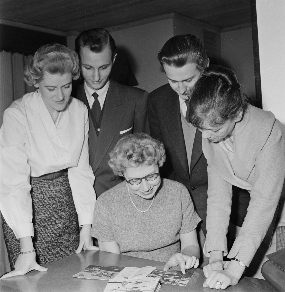 Studenternas kursverksamhet - "Vi gifter oss i vår, studentäktenskap", Uppsala mars 1957