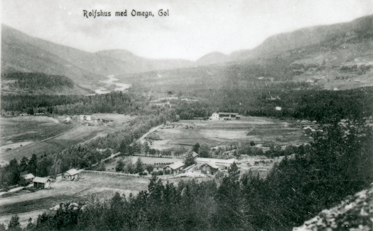 Rolfshus Skysstasjon,Breidokk i bakgrunnen.