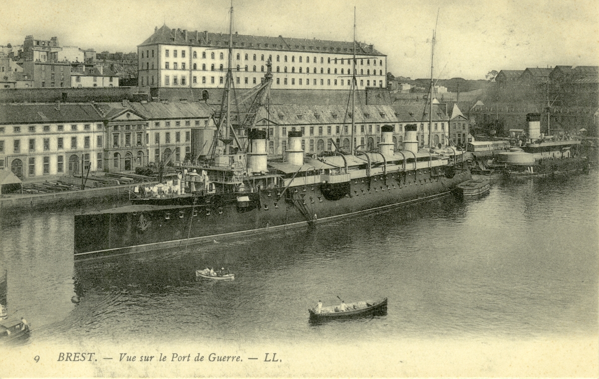 Brest. - Vue sur le Port de Guerre. - LL.