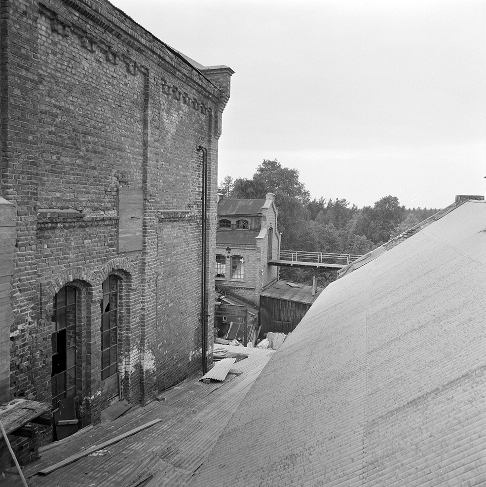 Klevfos Industrimuseum, Klevbakken, Ådalsbruk, Løten. Eksteriør, restaurering.