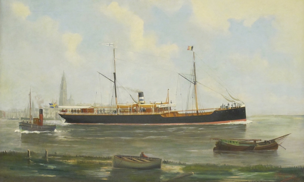 Ångfartyget James Dickson.