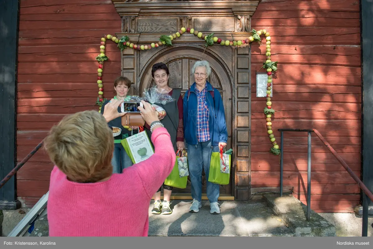 Äppeldagarna Julita 2015, Äpplen, marknad, pajtävling