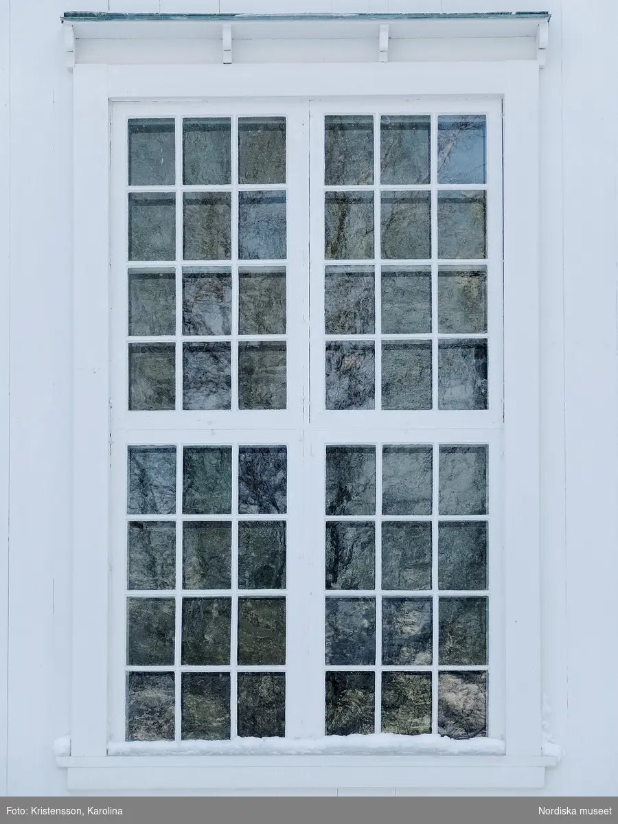 Vilhelmina kyrka, snö, Arktis
