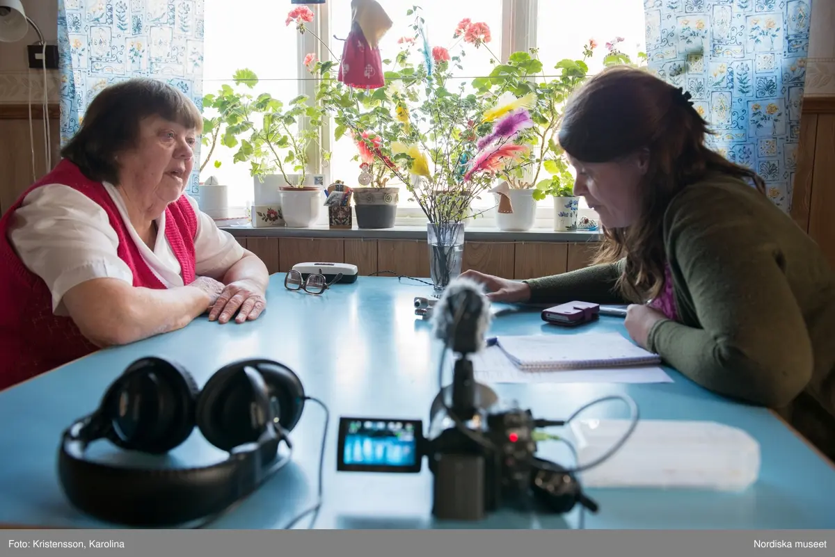 Valborre i Dala-Floda, dokumentation D494, tillsammans med Anna-Karin Jobs-Arnberg. Intervju med Karin Bergman