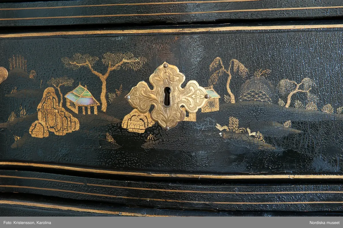 Svindersvik, Stora huset, interiör plan 1, detaljer