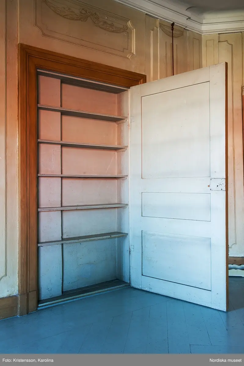 Svindersvik, Stora huset, interiör plan 1, detaljer