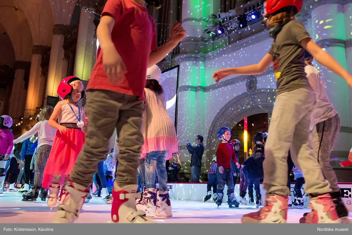 Skridskodisco i Stora hallen på sportlovet 2016, Tema snö och is