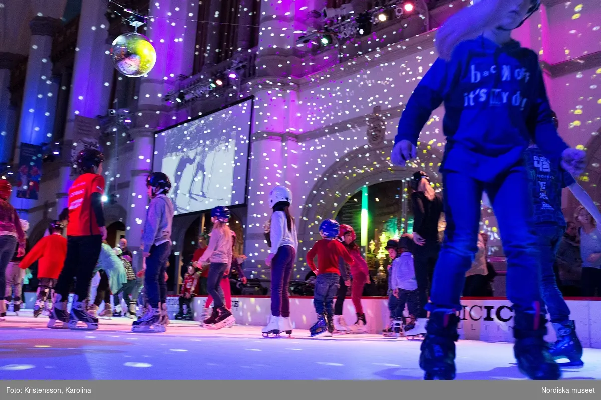 Skridskodisco i Stora hallen på sportlovet 2016, Tema snö och is