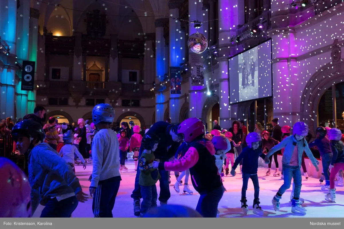 Skridskodisco i Stora hallen på sportlovet 2016, Tema snö och is