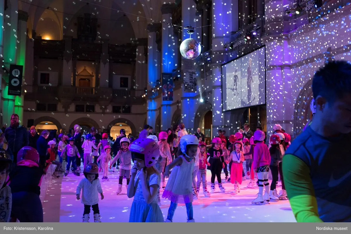 Skridskodisco i Stora hallen på sportlovet 2016, Tema snö och is