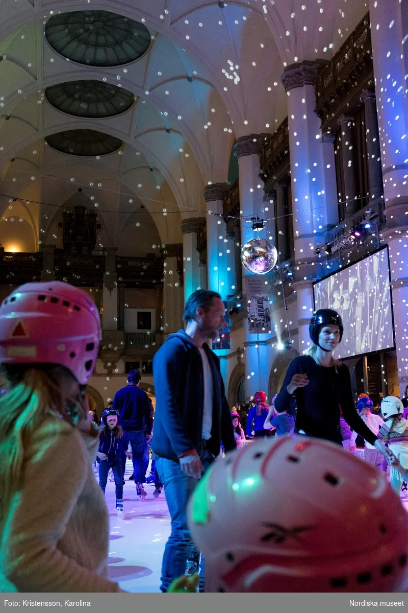 Skridskodisco i Stora hallen på sportlovet 2016, Tema snö och is