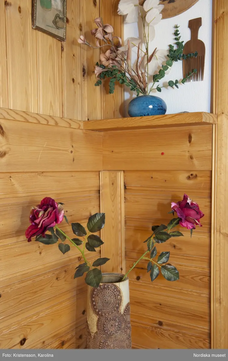 Rosa Taikon, Huset, trädgården och omgivningen kring Flor i Hälsningland