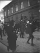 Barnens dag i Gävle 1906.

Musikanterna. (Frölén,Lonard. m.fl.)