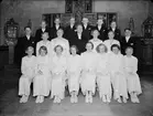 Konfirmander, Valö socken, Uppland 1930