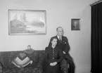 Familjen Rosenblom, Gävle. Foto i december 1938.