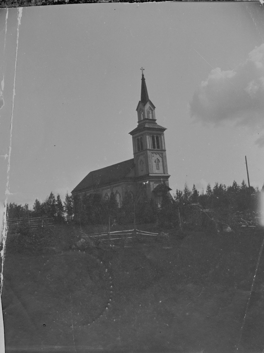 Hamra kyrka i Los socken med Orsa finnmark.