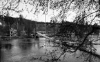 Hängbron i Bergsjö, 1928.