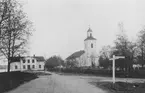 Kyrkan i Bergsjö. Foto 1928.