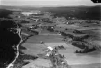 Ullungsfors, Edsbyn, Hälsingland. Sjön Björktjärnen och Ullungsån