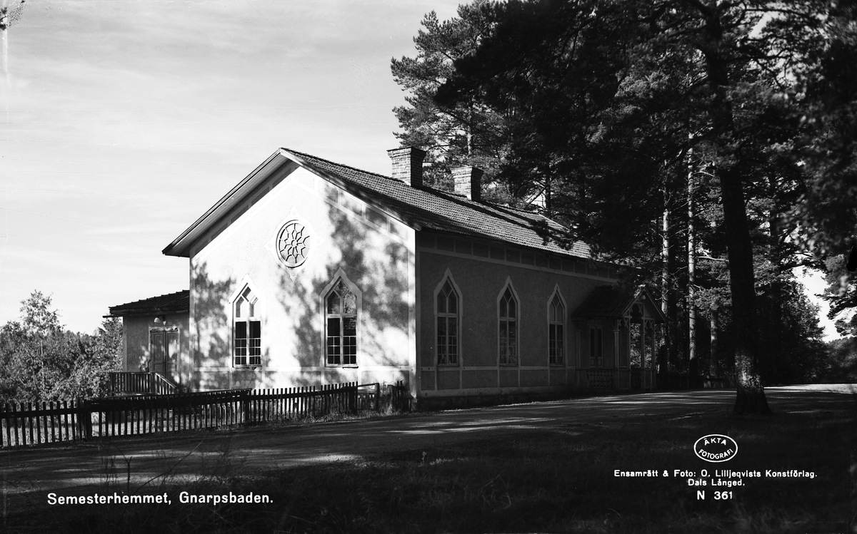 Gnarpsbaden, Semesterhemmet, Gnarp, Hälsingland

