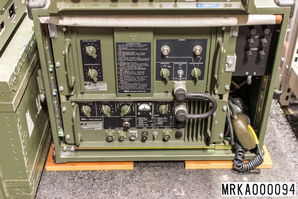 Radiolänk 345 A-del -Museum för rörligt kustartilleri / DigitaltMuseum