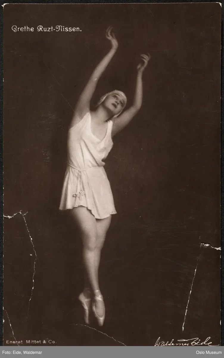 portrett, kvinne, ballettdanserinne, rollebilde, helfigur