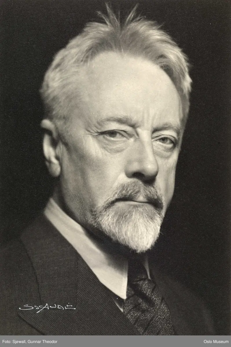 portrett, mann, fabrikkeier, brystbilde