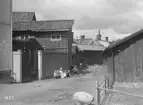 En vardagsbild från Söder. Den 19 juni 1918