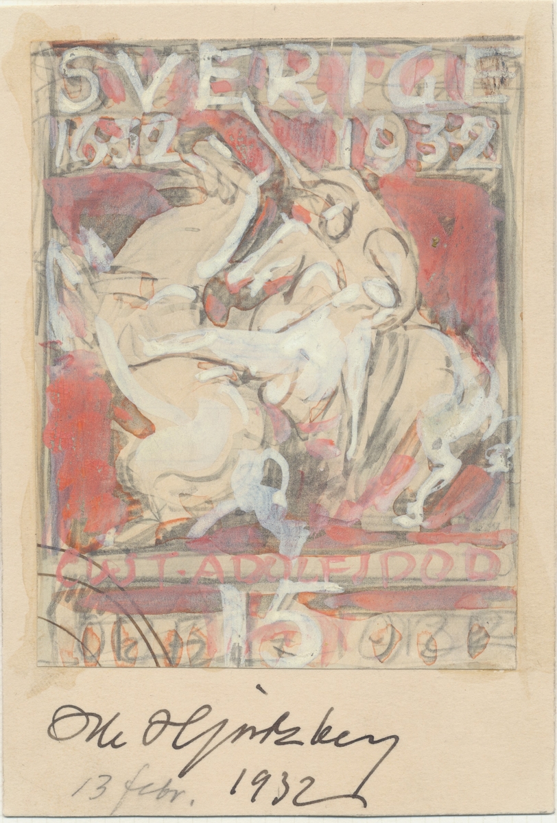 Gustaf II Adolf (1594-1632) blir dödligt sårad i slaget vid Lützen.