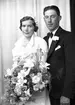 Brudparet Magnusson. Den 23 juni 1937