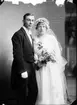 Brudpar Lundgren, Bovik. Forsbacka.
