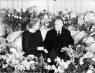Fogelberg Birger och frun på 80-årsdagen