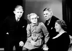 Familjen Nilsson. Vaktmästare på Brynässkolan.