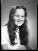 Ann-Christine Olsson, Batterigatan 10, Gävle. Den 18 augusti 1971.