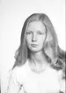 Åsa Gräsberg, Vallonstigen 38, Gävle. Den 7 maj 1971.