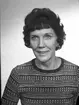Barbro Andersson, Femte Tvärgatan 18, Gävle. Den 28 november 1974.