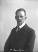 Gunnar Deutgen, född 1878. Anställd 1901 vid Hofors AB. Slutade 1919