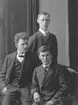 Algot Karlsson, Albin Söderlund och Helmer Svensson