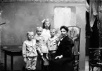Familjen Malmberg. Den 8 juni 1908
