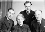 Familjen Landell. Den 27 april 1950.