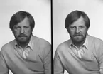 Postdirektör Lennart Östman. Den 18 april 1984.