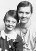 Fru och dotter Wahlman