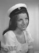 Mikaela Lundberg, Holmsundsallen, Bomhus. Den 21 juni 1973.