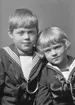 Syskonen Ove och Leif Rainer. Söner till revisorn Gustav Rainer i Gävle.