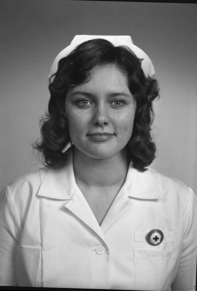Margareta Söderberg, Älvdansvägen 58, Gävle. Den 21 december 1972.