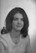 Monica Boox, Västerled 88 a, Sandviken. Den 7 februari 1973.