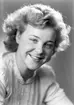 Fröken Britt Johansson, Drottninggatan 18, Gävle. 17 november 1944.