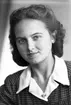 Fröken Sonja Sundberg, Handelsbanken. 23 november 1944.